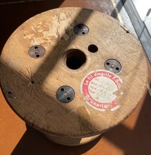 Giant vintage steel and wood