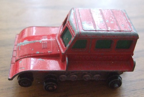 Matchbox snow trac playworn - matchbox,