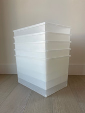 x1 Muji PP Plastic Open Storage Box Stackable Modular W50.5 L  x D37 x H31.5cm