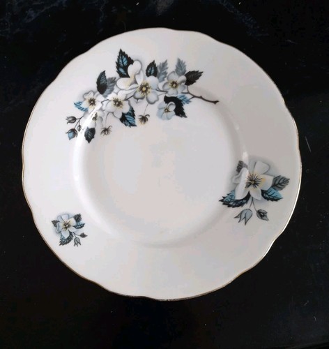 Vintage blue rose bone - vintage,