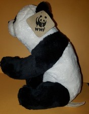 WWF Panda 23cm soft toy plush with WWF tag