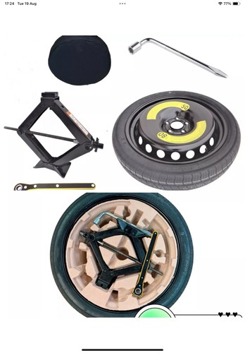 Space saver spare wheel never - saver,