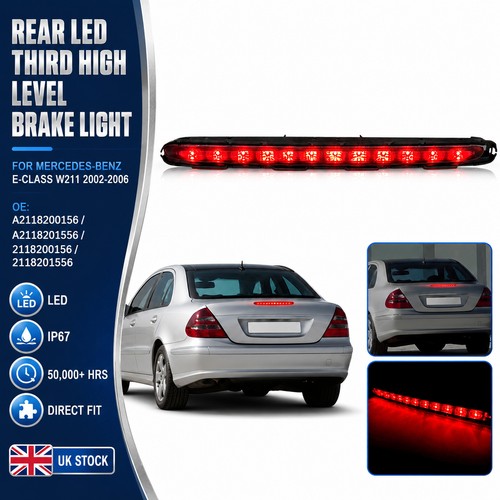Black led rear boot third - rear,