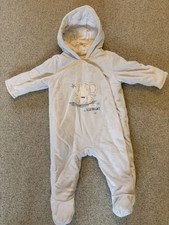 Baby Boys Pramsuit Padded Warm