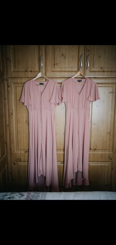 Dusky pink bridesmaid - dusky,