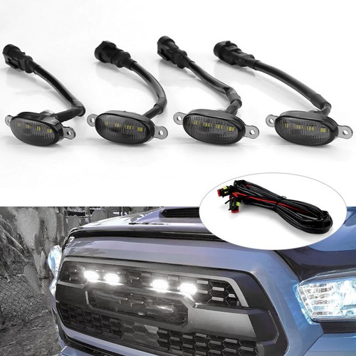 Front grille led light - front,