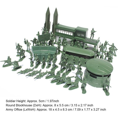 56pcs set military model - military,