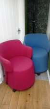 2 x Orangebox SKOMER Tub Chairs Office Soft Seating £150 for both
