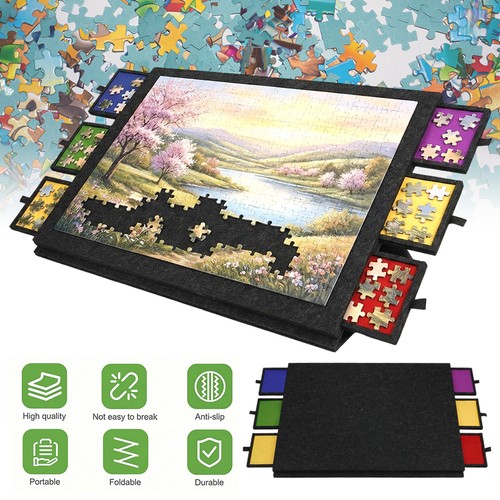 1000pcs puzzle board portable - 1000pcs,