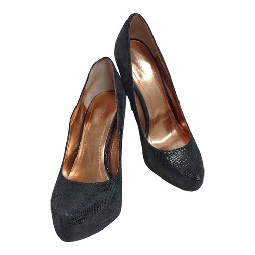 Bcbg black faux - faux, suede