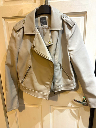 Primark grey faux leather - grey,