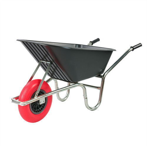 Kct 110l black wheelbarrow - black,