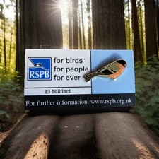 RSPB -Pin Badge No13 BULLFINCH