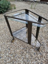 1920s? Bauhaus? Brass Bar Cart / Drinks Trolley