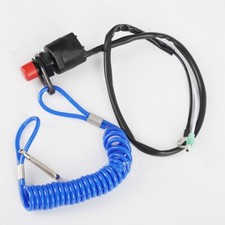 Outboard Cut off Boat Motor Emergency Kill Stop Switch Fit For Yamaha w/ Spring