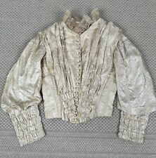 Antique Edwardian White Floral