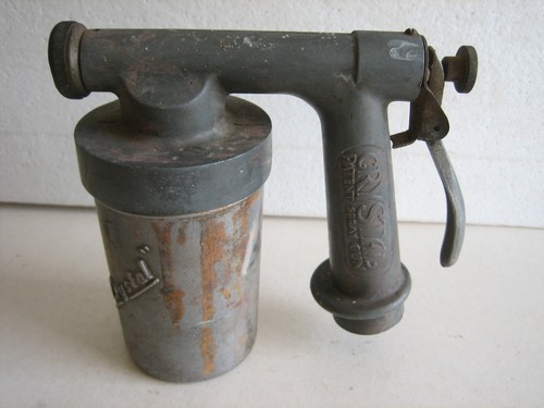 Vintage spray gun crystal - vintage,