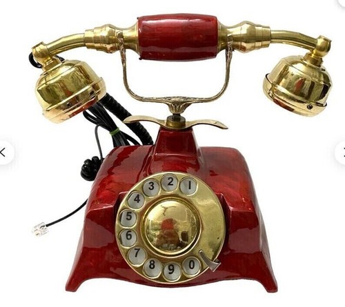 Antique red finished brass - antique,