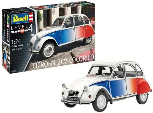 Revell citroën 2 cv - revell, 1:24