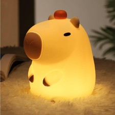 Cute LED Capybara Night Light