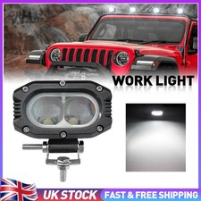 4 Inch 80W 6500K White LED Work Light Bar Flood Spot Beam Driving Lamp SUV ATV