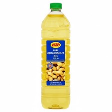 KTC Pure Groundnut Oil 1L – 100% Pure Peanut Oil for Frying, Cooking & Tradition
