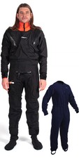 Gul Mens Code Zero Stretch U-Zip Drysuit - Black