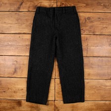 Vintage Woolrich Herringbone Pants Trousers 31x28 USA Made 70s Tweed Unisex