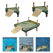 Turtle Resting Platform Turtle Ramp Reptile Habitat Aquarium Animal Sink Wharf