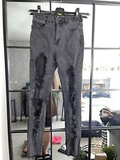 Misguided Extreme Ripped Skinny Jeans Size 6