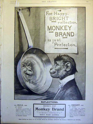 Old antique print advert - antique,
