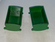 Sylvanian Families Vintage SPARES Green Baby Crib Cot Beds X2 1985 Epoch