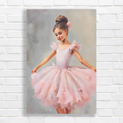 Dreamy ballerina canvas print - ballerina,