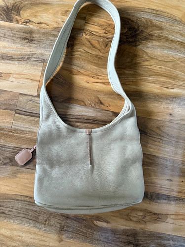 Large cream leather - large,