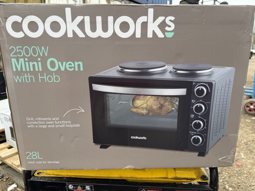 Cookworks 28l mini oven with - mini,