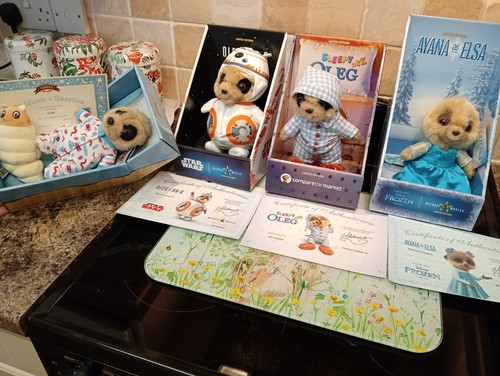 Meerkat soft toy bundle - toy,