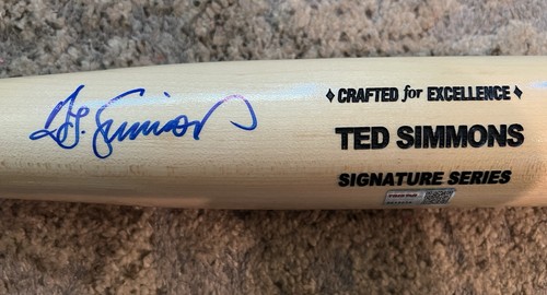 Ted simmons autographed - ted,