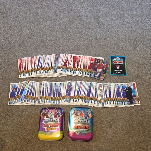 130 match attax cards and - match, 2