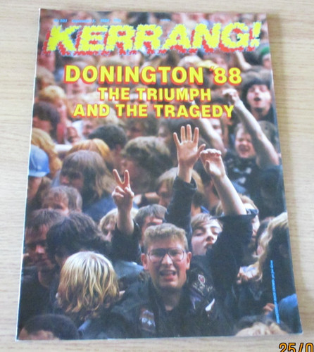 Vintage kerrang magazine 203 - kerrang!,