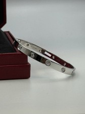 CARTIER LOVE Bangle White Gold