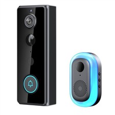Wireless Doorbell Security Camera Video Door Bell Ring Intercom Night Vision HD