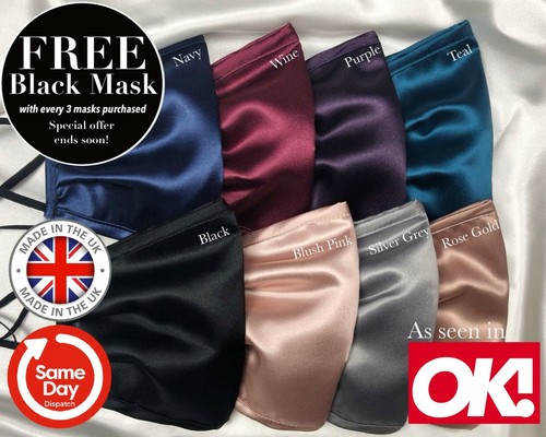 Made silk face mask same - made,