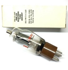 JAN 807  807  Black Plate  Double  Rectangular Getter  NOS  RCA USA Valve Tubes 