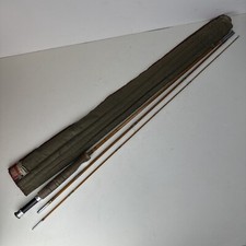 Antique Vintage Split Bamboo South Bend Fly Rod Fishing Pole 24-9 Original Cloth
