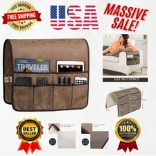Practical Brown Sofa Organizer