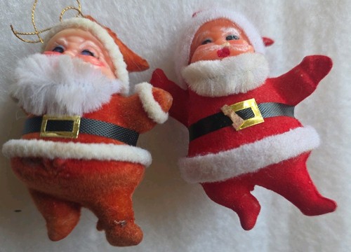 Vintage flock plastic - flock,