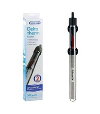 INTERPET DELTATHERM 300w / 300L Aquarium Tank Heater Tropical Marine Thermostat