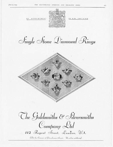 Goldsmiths silversmiths co - &,