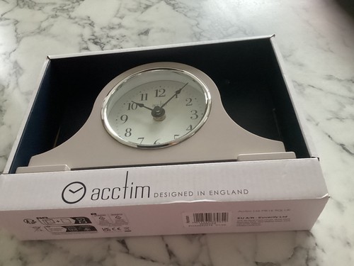 Acctim mantel clock - acctim, taupe
