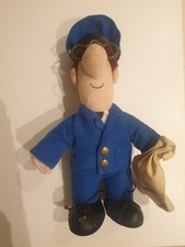 Vintage Postman Pat Soft Plush Toy 1996 Woodland Animations 11” -